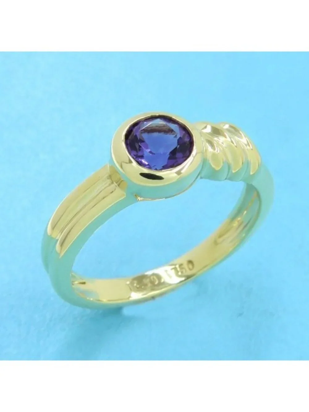 Tiffany & Co Amethyst String 9.5 Ring